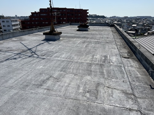 浜松市 アパート屋上防水工事