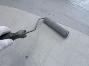 ベランダ防水工事・トップコート塗り替え